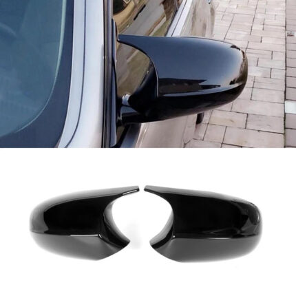 Spīdīgi melni spoguļu uzliktņi BMW E90, E92, E87 PRE LCI