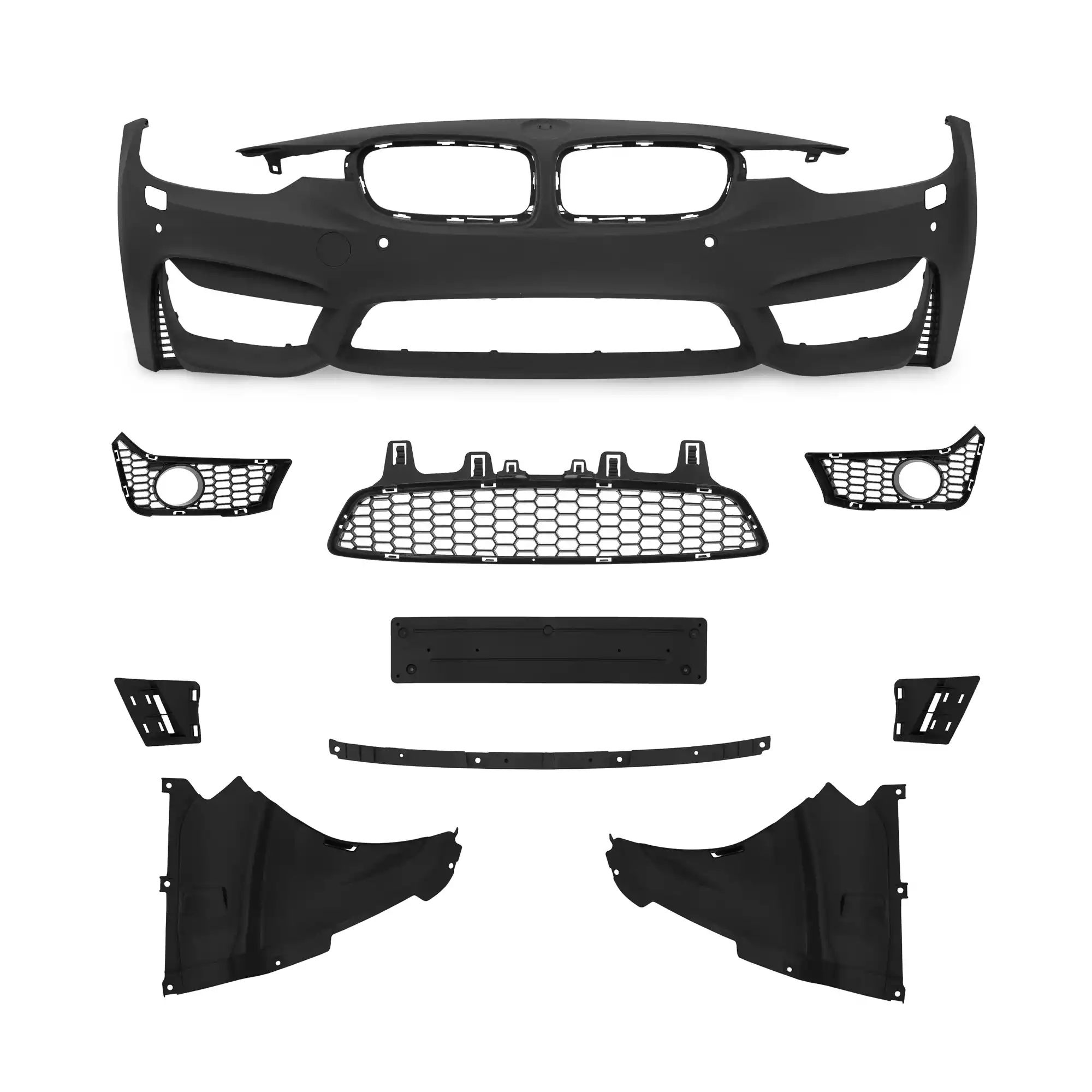 DMB15066-bmw-priekinis-buferis-m3-look-isvaizdos-paketas-su-pdc-apiplovimu-skylemis-1