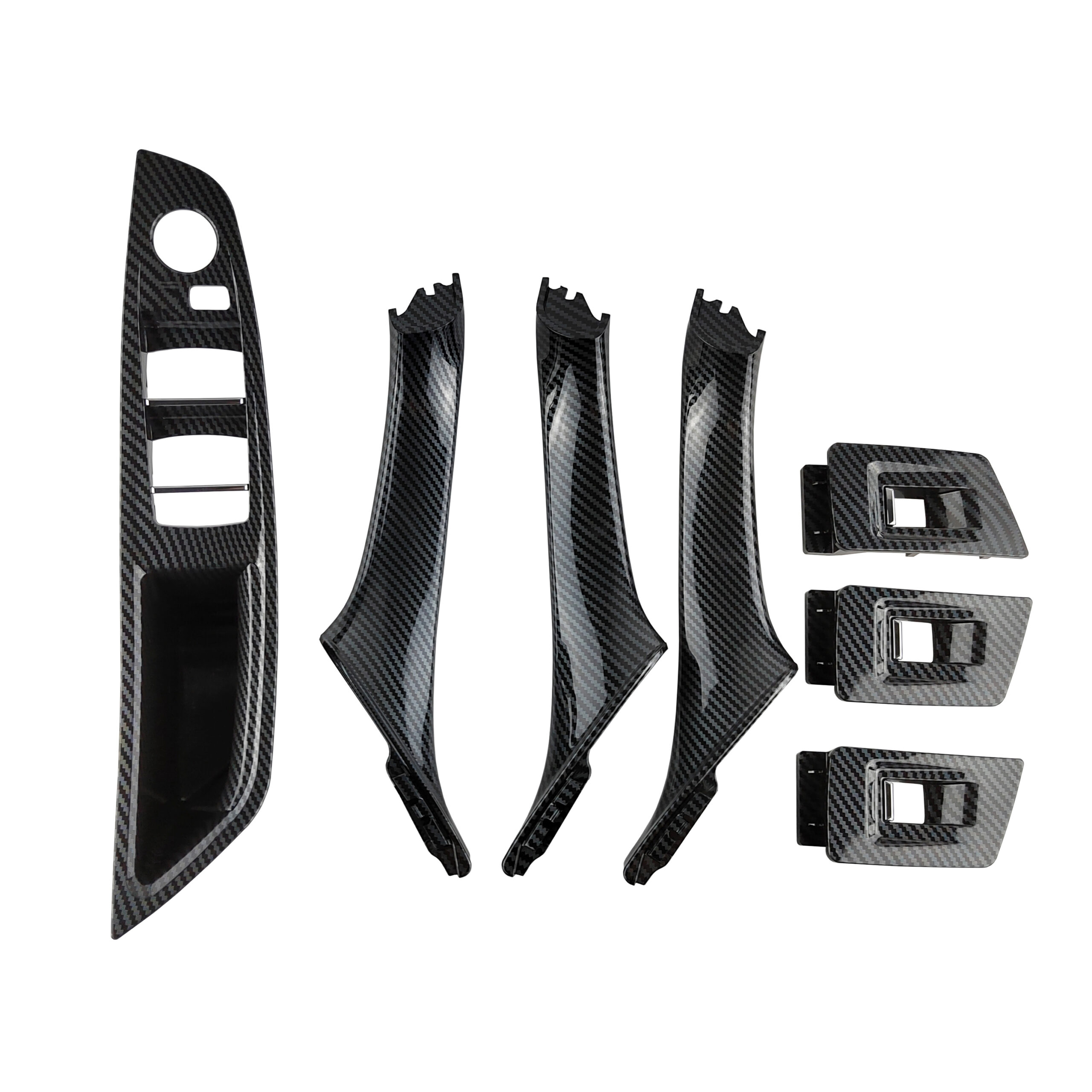 DMB24045-bmw-f10-f11-carbon-look-duru-plastiku-komplektas-be-veidrodeliu-uzlenkimo