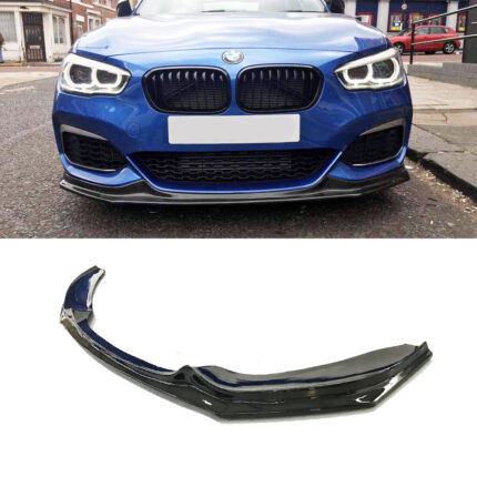 Priekšējā bampera uzlika MAX stila spīdīgi melns BMW F20, F21 (15-19) LCI